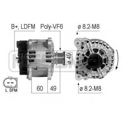 Zdjęcie Alternator MESSMER 210716