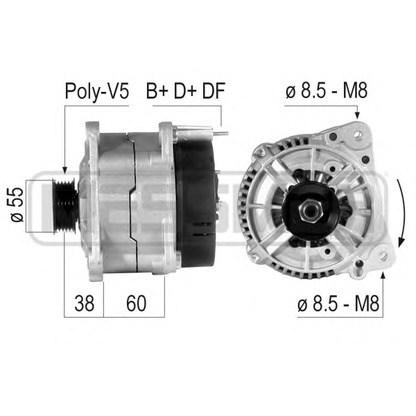 Zdjęcie Alternator MESSMER 210726