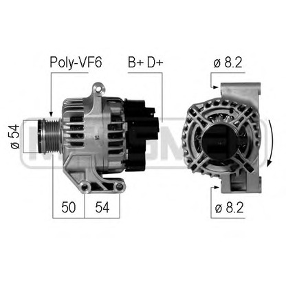 Zdjęcie Alternator MESSMER 210750