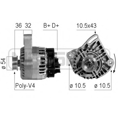 Foto Alternatore MESSMER 210757