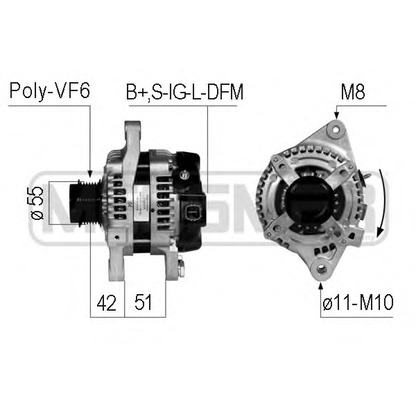 Photo Alternator MESSMER 210766