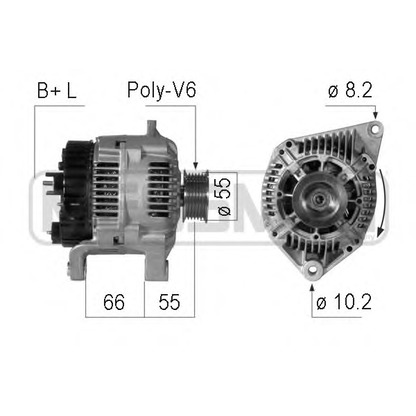 Photo Alternator MESSMER 210776