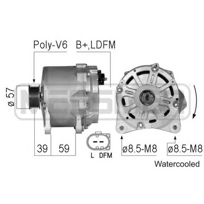 Zdjęcie Alternator MESSMER 210781