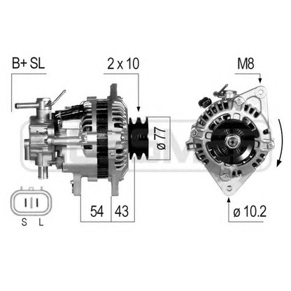 Zdjęcie Alternator MESSMER 210806