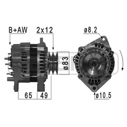 Zdjęcie Alternator MESSMER 210903