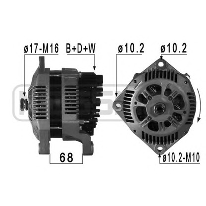 Photo Alternator MESSMER 210981