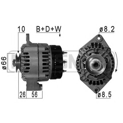 Foto Alternador MESSMER 210994