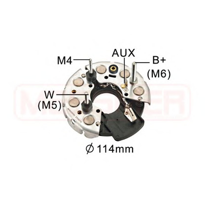 Foto Rectificador, alternador MESSMER 215321