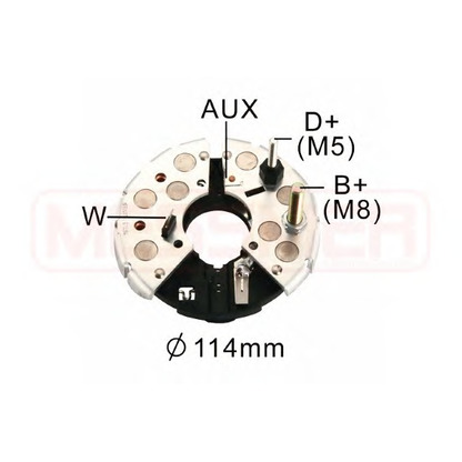 Foto Rectificador, alternador MESSMER 215331