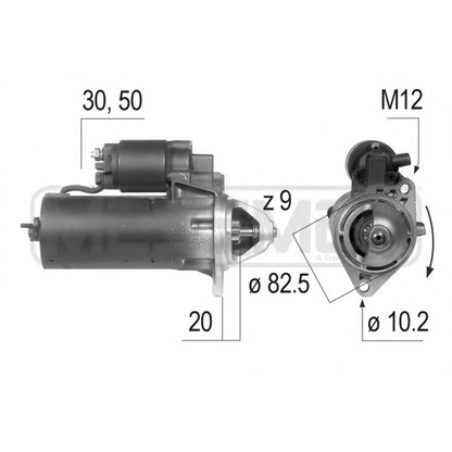 Foto Motor de arranque MESSMER 220052