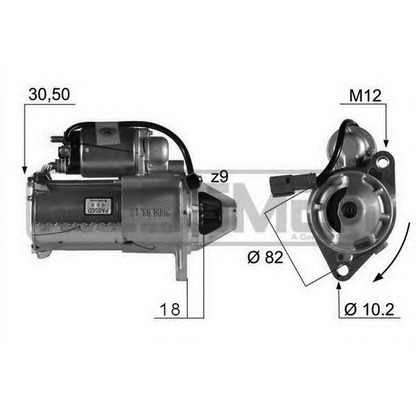 Foto Motor de arranque MESSMER 220119