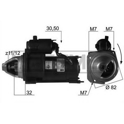 Foto Motor de arranque MESSMER 220127