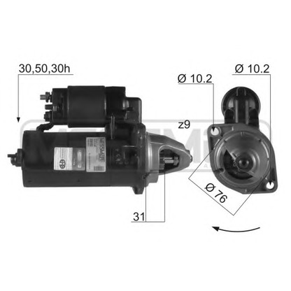 Foto Motorino d'avviamento MESSMER 220152