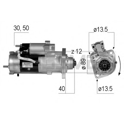 Foto Motor de arranque MESSMER 220224