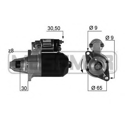 Foto Motor de arranque MESSMER 220311