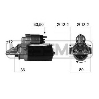 Foto Motor de arranque MESSMER 220353