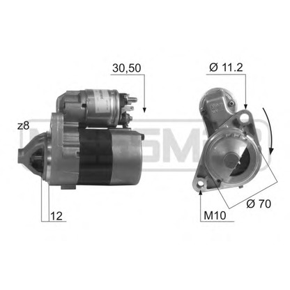 Foto Motorino d'avviamento MESSMER 220404