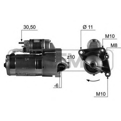 Foto Motor de arranque MESSMER 220444