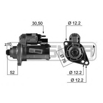 Foto Motorino d'avviamento MESSMER 220445