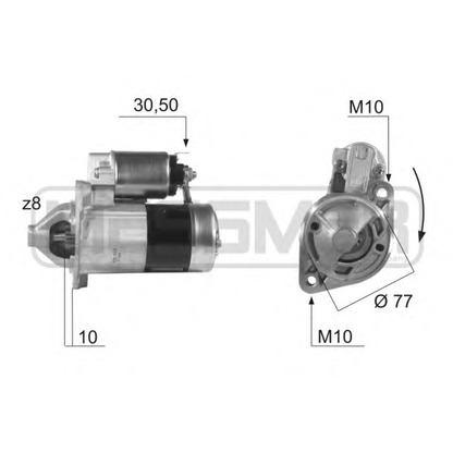 Foto Motor de arranque MESSMER 220473