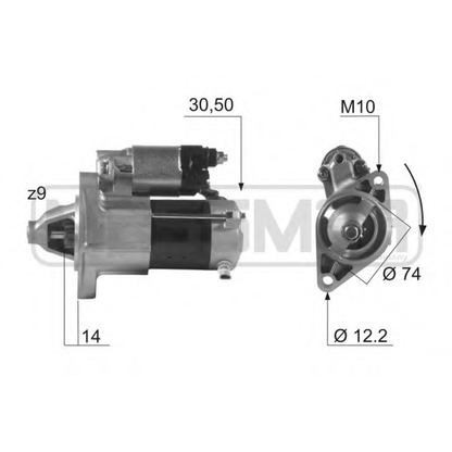 Zdjęcie Rozrusznik MESSMER 220486