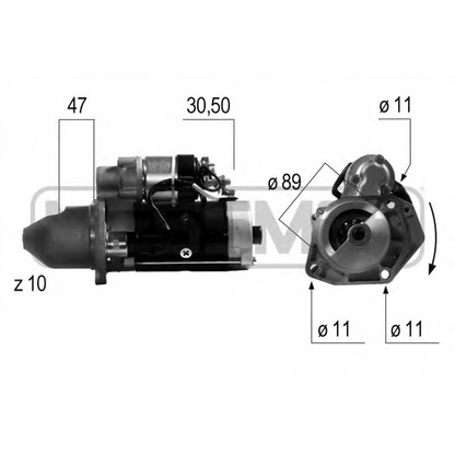 Foto Motor de arranque MESSMER 220512