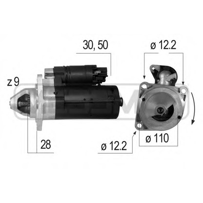 Foto Motorino d'avviamento MESSMER 220550