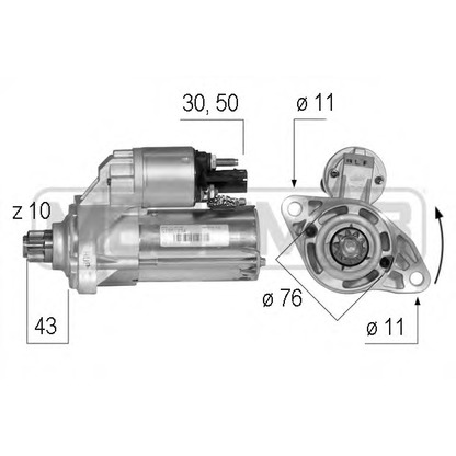 Foto Motorino d'avviamento MESSMER 220585