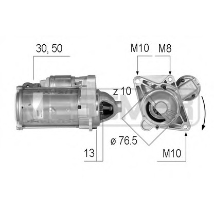 Foto Motor de arranque MESSMER 220587