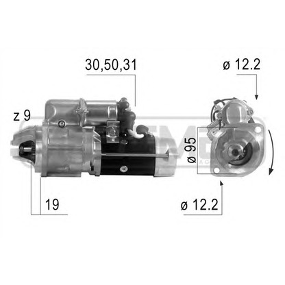 Foto Motor de arranque MESSMER 220624