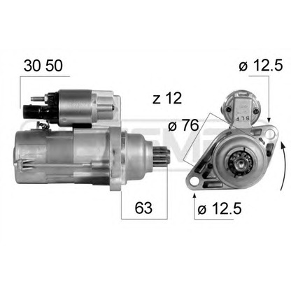 Foto Motor de arranque MESSMER 220646