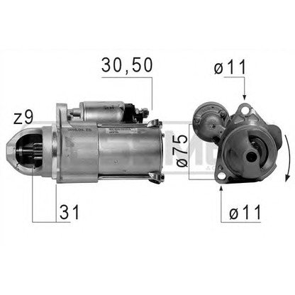 Foto Motor de arranque MESSMER 220657