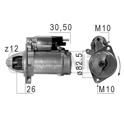 Foto Motor de arranque MESSMER 220671