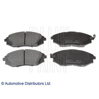 Photo Brake Pad Set, disc brake BLUE PRINT ADG042115