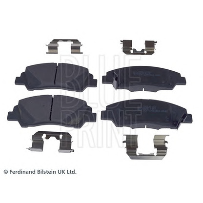 Photo Brake Pad Set, disc brake BLUE PRINT ADG042158