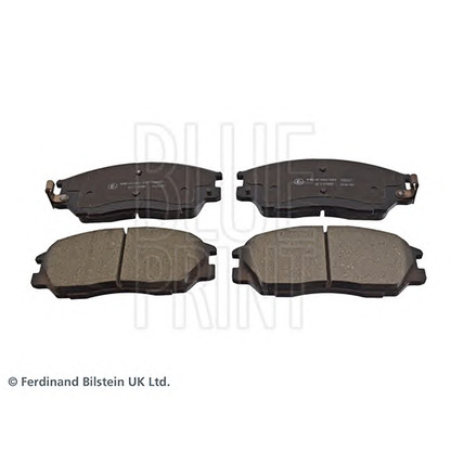 Photo Brake Pad Set, disc brake BLUE PRINT ADG04272