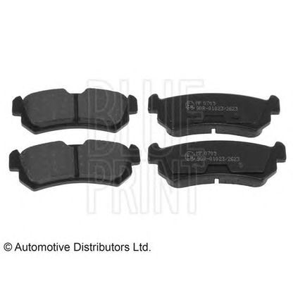 Photo Brake Pad Set, disc brake BLUE PRINT ADG04280