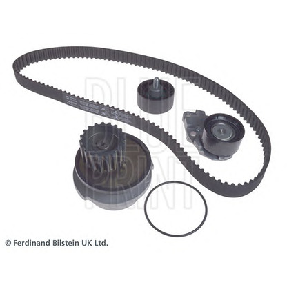 Photo Water Pump & Timing Belt Kit BLUE PRINT ADG073760