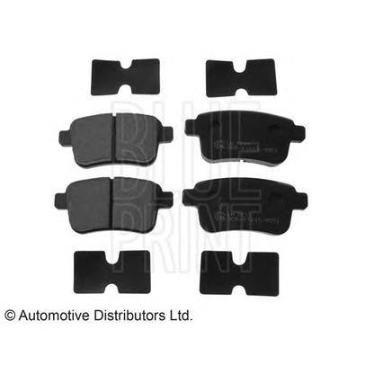 Photo Brake Pad Set, disc brake BLUE PRINT ADR164204