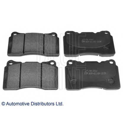 Photo Brake Pad Set, disc brake BLUE PRINT ADS74229