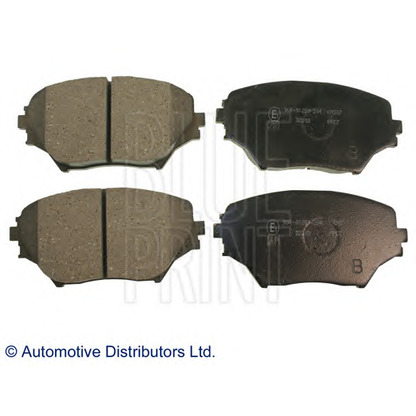 Photo Brake Pad Set, disc brake BLUE PRINT ADT342120