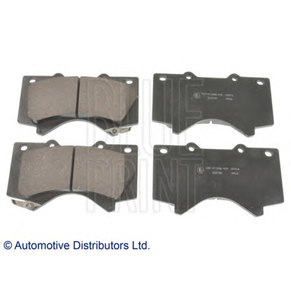 Photo Brake Pad Set, disc brake BLUE PRINT ADT342175