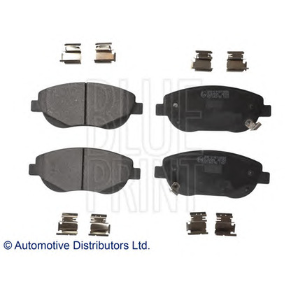 Photo Brake Pad Set, disc brake BLUE PRINT ADT342182