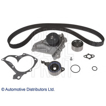 Photo Water Pump & Timing Belt Kit BLUE PRINT ADT373750