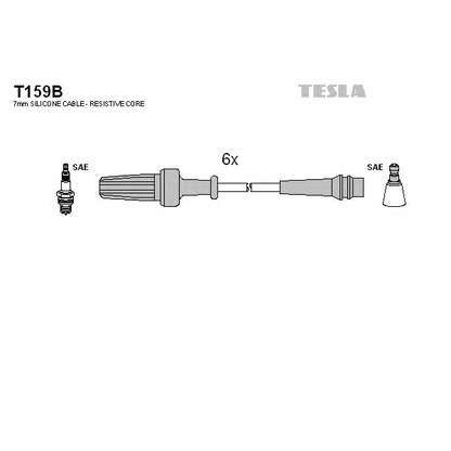 Photo Ignition Cable Kit TESLA T159B