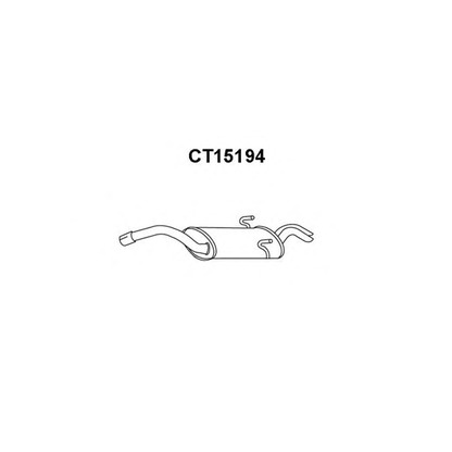 Foto Silenciador posterior VENEPORTE CT15194