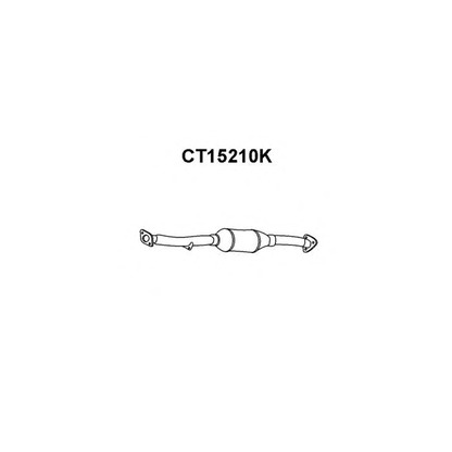 Zdjęcie Katalizator VENEPORTE CT15210K