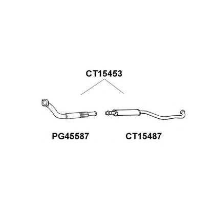 Photo Front Silencer VENEPORTE CT15453