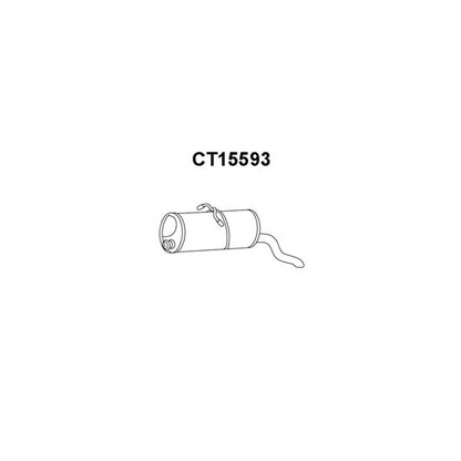 Foto Silenciador posterior VENEPORTE CT15593