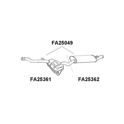 Foto Endschalldämpfer VENEPORTE FA25049